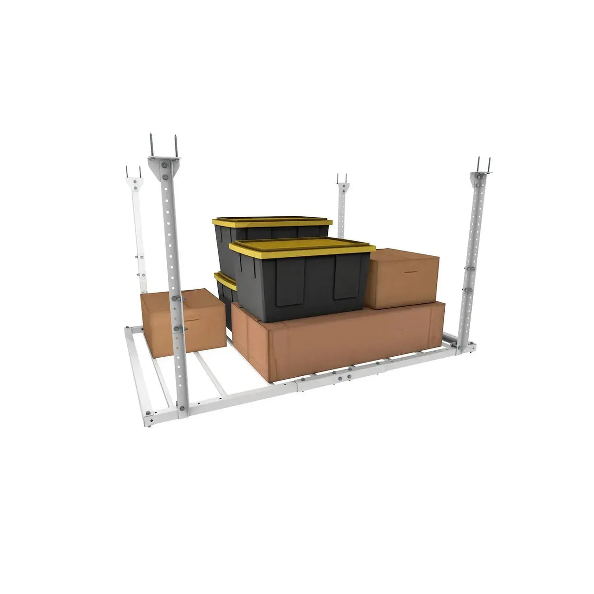 4'x6' Heavy Duty Overhead Garage Storage Rack-Grease Monkey Garage