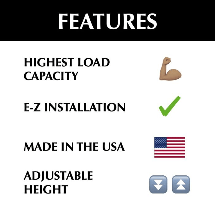 4'x6' Heavy Duty Overhead Garage Storage Rack-Grease Monkey Garage