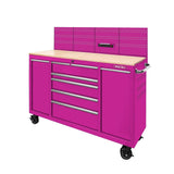 60-Inch 7-Drawer Workstation with Power Strip-Grease Monkey Garage
