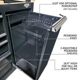 60-Inch 7-Drawer Workstation with Power Strip-Grease Monkey Garage
