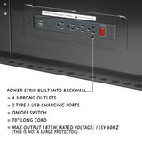 60-Inch 7-Drawer Workstation with Power Strip-Grease Monkey Garage