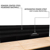 60-Inch 7-Drawer Workstation with Power Strip-Grease Monkey Garage
