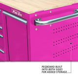 60-Inch 7-Drawer Workstation with Power Strip-Grease Monkey Garage