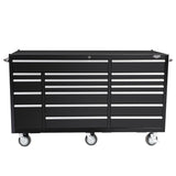 72-Inch 18-Drawer Rolling Cabinet-Grease Monkey Garage