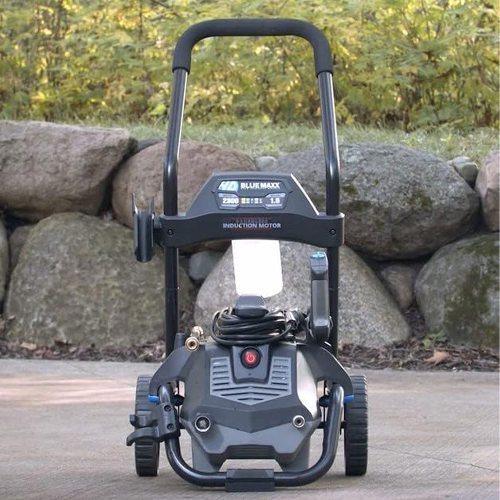 AR Blue Clean Maxx 2300 PSI 1.5 GPM Portable Electric Pressure Washer with Cart-Home & Garden | Lawn & Garden | Outdoor Power Equipment | Pressure Washers-Grease Monkey Garage