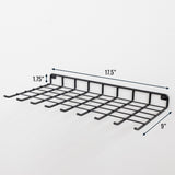 Afton Utility Organizer | Holds 40 lbs-Wall Mounted-Grease Monkey Garage