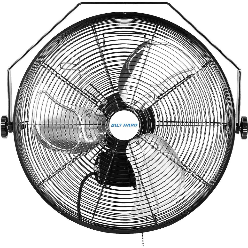 BILT HARD 18 in. 4300 CFM Outdoor Wall Mount Fan, 3-Speed Waterproof Wall Fan Industrial Grade High Velocity Outdoor Fans for Patio, Commercial, Garage, and Gazebo Use, UL Listed-Fan-Grease Monkey Garage