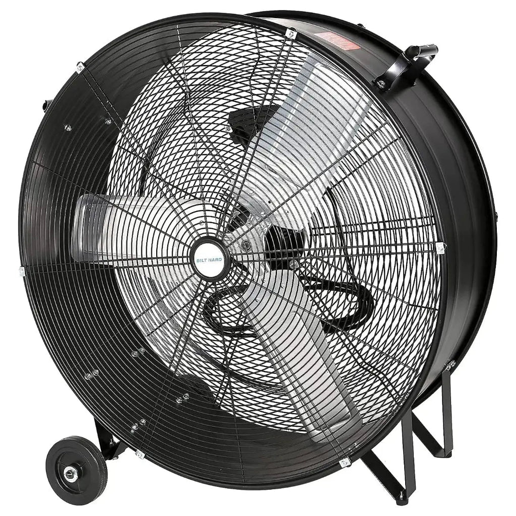 BILT HARD 30" 9100 CFM High Velocity Drum Fan, 2-Speed Heavy Duty Industrial Shop Fan for Commercial, Garage, Warehouse, Workshop, Factory and Basement, UL Listed-Fan-Grease Monkey Garage