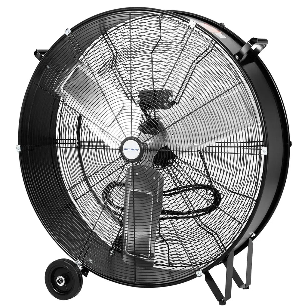BILT HARD 34 inch 15000 CFM High Velocity Drum Fan, 3-Speed Industrial Heavy Duty Shop Fan for Warehouse, Garage, Commercial, Workshop and Factory - UL Listed-Fan-Grease Monkey Garage