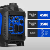 BILT HARD 4500W Dual Fuel Inverter Generator – Gas/Propane, Ducar® Engine, Quiet, CO Sensor, RV Ready, Portable Power for Home & Camping-Generator-Grease Monkey Garage