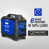BILT HARD 4500W Dual Fuel Inverter Generator – Gas/Propane, Ducar® Engine, Quiet, CO Sensor, RV Ready, Portable Power for Home & Camping-Generator-Grease Monkey Garage