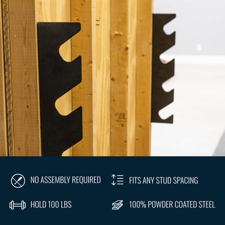 Bedford Shed Tool Organizer | 4 Levels | Holds 100 lbs-Wall Mounted-Grease Monkey Garage