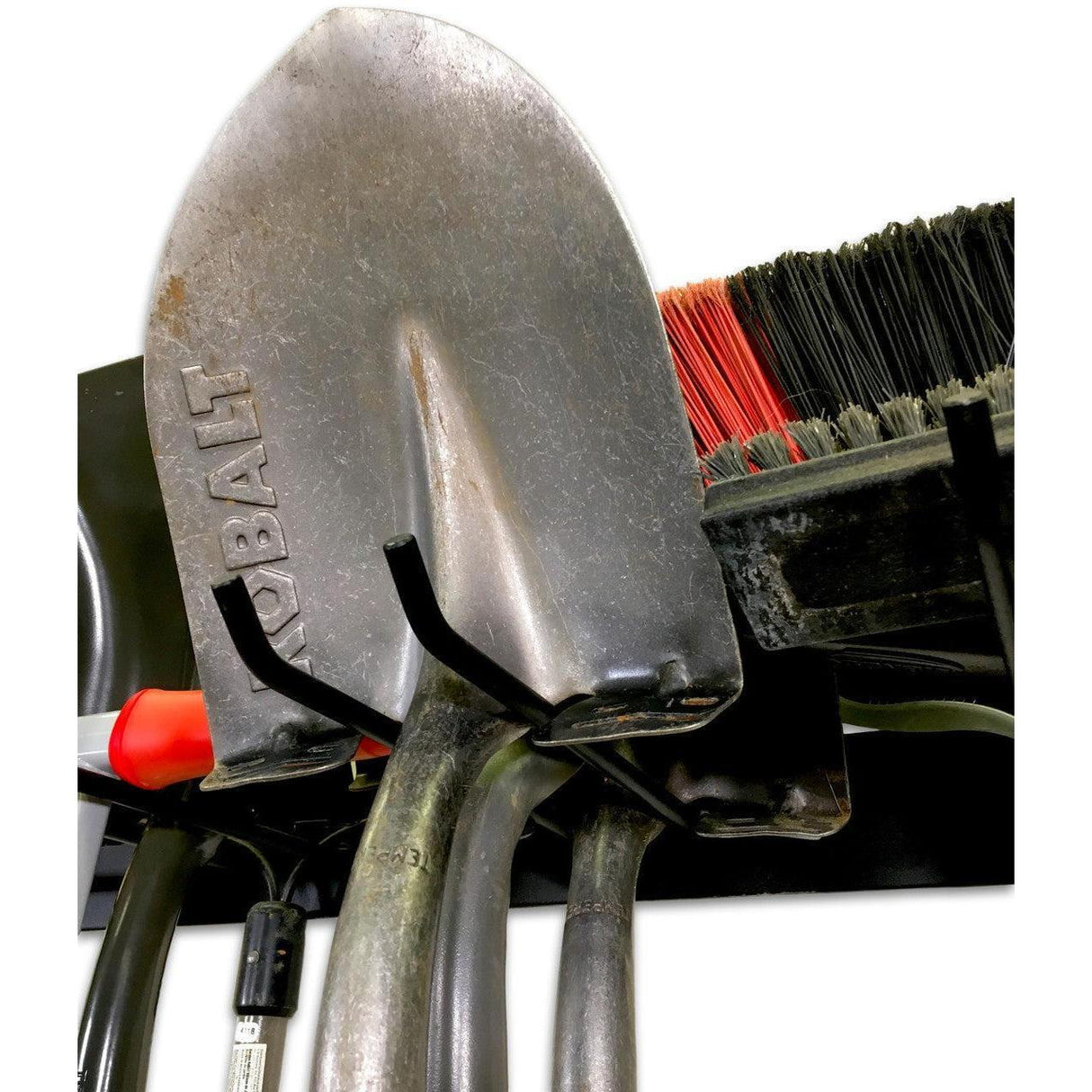 Bedrock Garage Tool Organizer | 2-Pack | Black-Wall Mounted-Grease Monkey Garage