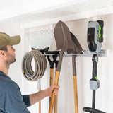 Bedrock Garage Tool Organizer | 2-Pack | Grey-Wall Mounted-Grease Monkey Garage