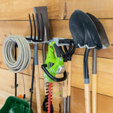 Bedrock Garage Tool Organizer | 2-Pack | Grey-Wall Mounted-Grease Monkey Garage