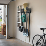 Bedrock Garage Tool Organizer | Black-Wall Mounted-Grease Monkey Garage