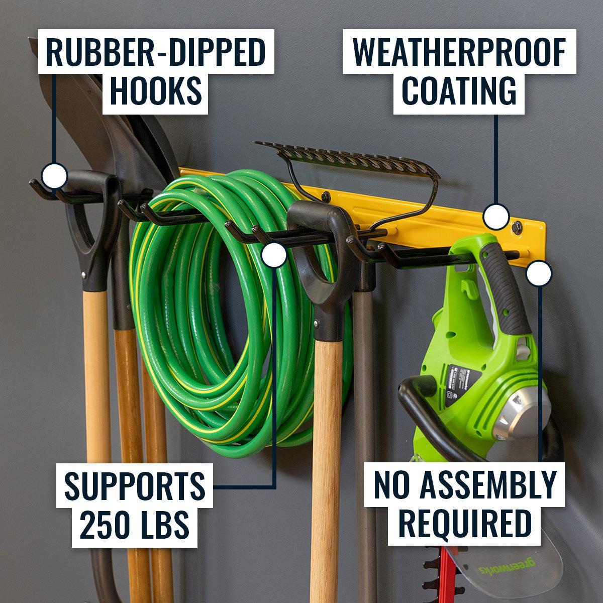 Bedrock Garage Tool Organizer | Tractor-Wall Mounted-Grease Monkey Garage