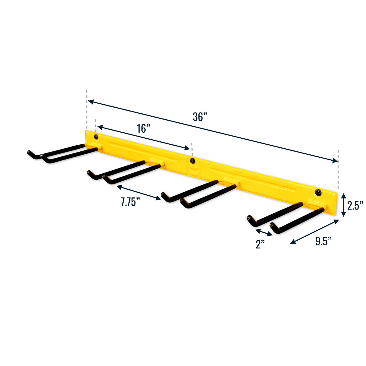Bedrock Garage Tool Organizer | Tractor-Wall Mounted-Grease Monkey Garage