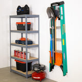 Bedrock Garage Wall Hook | Heavy-Duty | Black-Wall Mounted-Grease Monkey Garage