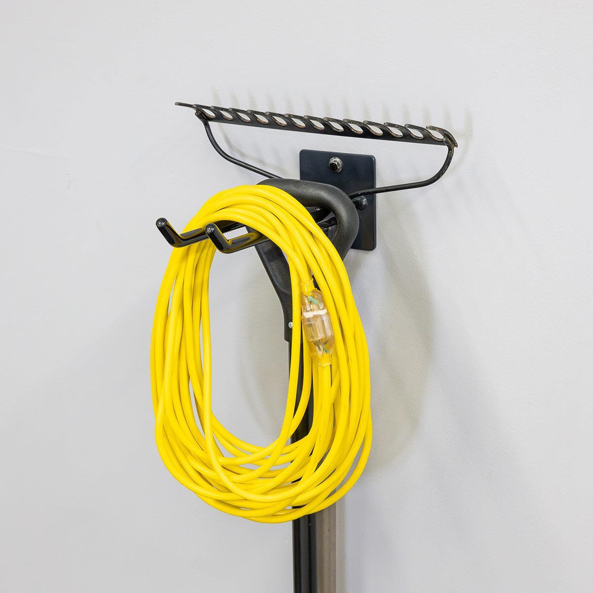 Bedrock Garage Wall Hook | Heavy-Duty | Deep Water-Wall Mounted-Grease Monkey Garage