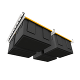 Bin Slide Overhead Storage System-Grease Monkey Garage