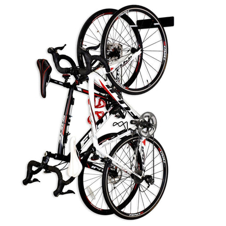 Blackstone Bike Storage Rack | 2 Bikes | Black-Wall Mounted-Grease Monkey Garage