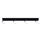 Blackstone Bike Storage Rack | 4 Bikes | Black-Wall Mounted-Grease Monkey Garage
