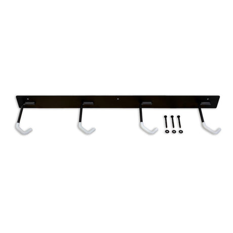 Blackstone Bike Storage Rack | 4 Bikes | Black-Wall Mounted-Grease Monkey Garage