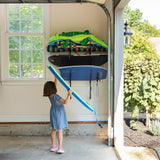 Buckroe Beach Gear Storage | Adjustable XSR | 4 Levels | Black-Wall Mounted-Grease Monkey Garage