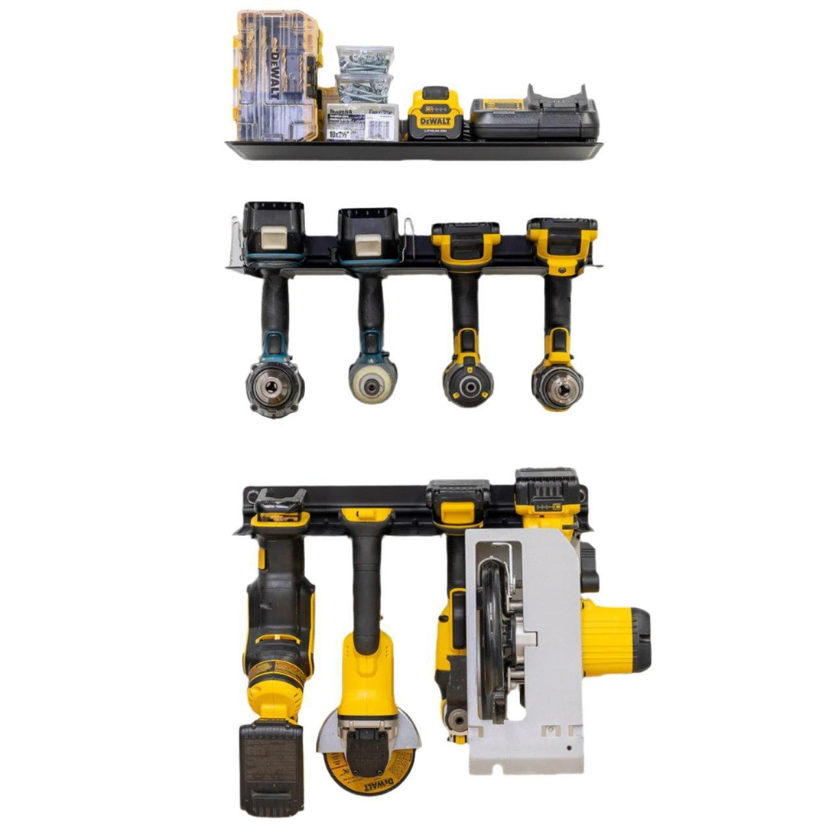 Capron Power Tool Organizer Kit-Wall Mounted-Grease Monkey Garage