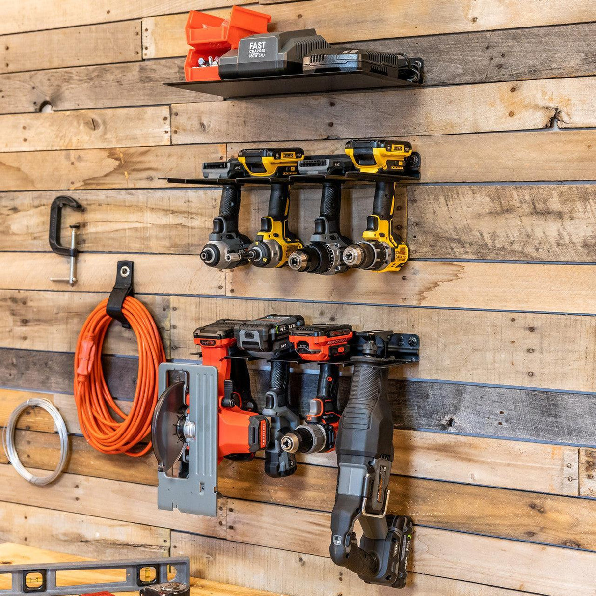 Capron Power Tool Organizer Kit-Wall Mounted-Grease Monkey Garage