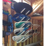 Carolina Wakesurf Storage | Adjustable XSR | 4 Levels | White-Wall Mounted-Grease Monkey Garage