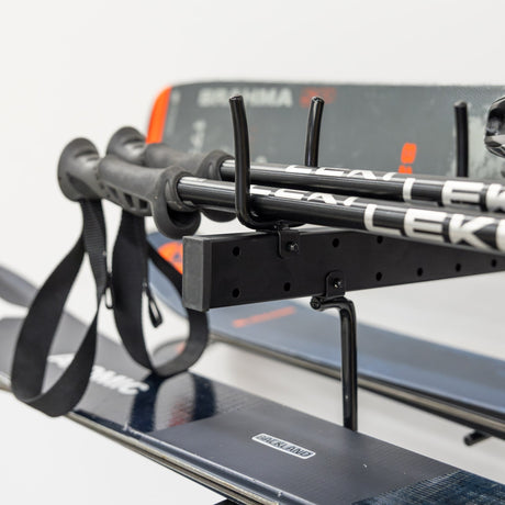 Cascade Snowboard & Ski Organizer | Horizontal Wall Mount-Wall Mounted-Grease Monkey Garage