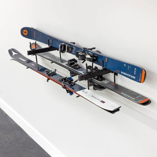 Cascade Snowboard & Ski Organizer | Horizontal Wall Mount-Wall Mounted-Grease Monkey Garage