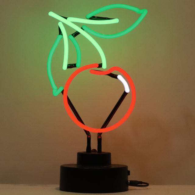 Cherry Neon Sculpture-Neon Sculptures-Grease Monkey Garage