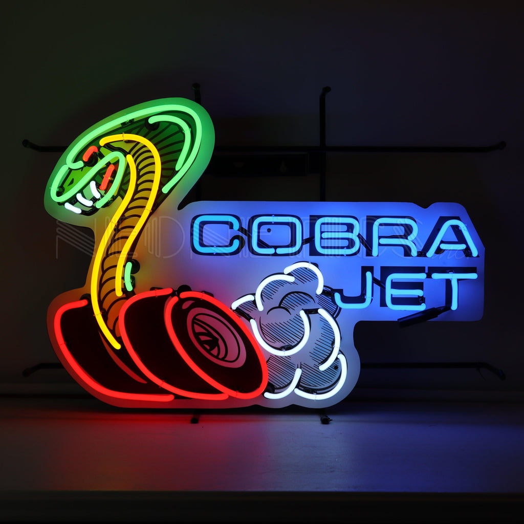 Cobra Jet Neon Sign-Neon Signs-Grease Monkey Garage