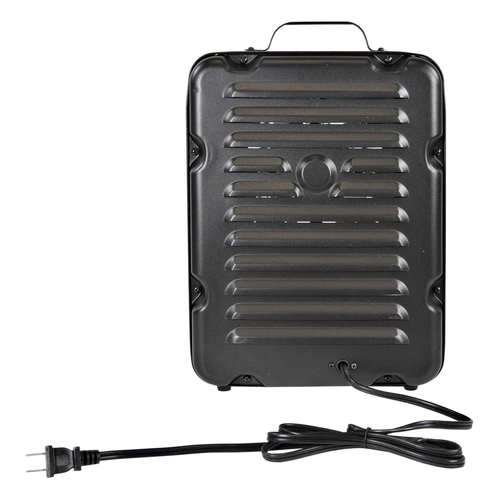 Comfort Zone 1500W Electric 3 Heat Utility Heater w/Adjustable Thermostat, Black-*Home&Garden | Household Appliances | Climate Control Appliances | Space Heaters-Grease Monkey Garage
