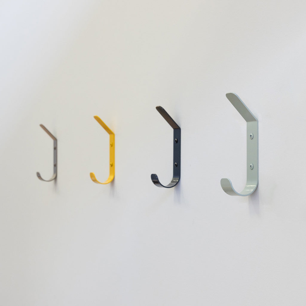 Crozet Multipurpose Wall Hooks | 4-Pack | Assorted-Wall Mounted-Grease Monkey Garage