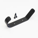 Crozet Multipurpose Wall Hooks | 4-Pack | Black-Wall Mounted-Grease Monkey Garage
