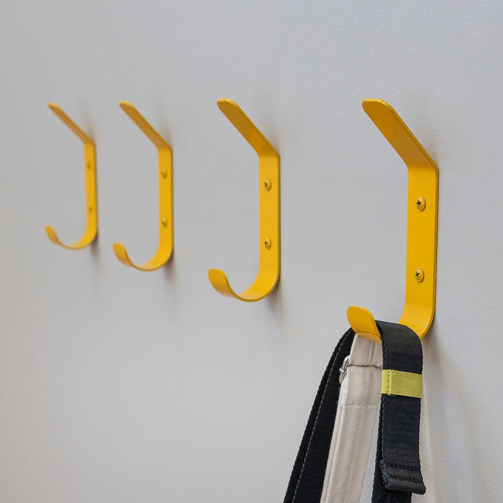 Crozet Multipurpose Wall Hooks | 4-Pack | Tractor-Wall Mounted-Grease Monkey Garage