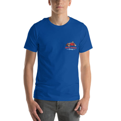 Cylinder Count Matters Unisex T-Shirt-Grease Monkey Garage