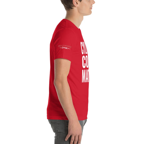 Cylinder Count Matters Unisex T-Shirt-Grease Monkey Garage