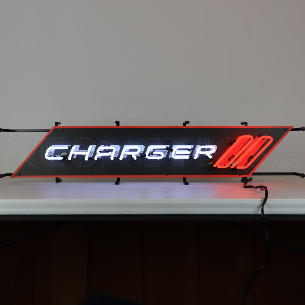 Dodge Charger Junior Neon Sign-Neon Signs-Grease Monkey Garage