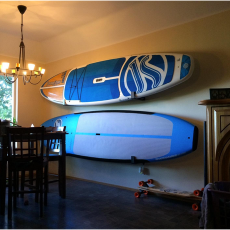 Drummond Minimalist SUP Display Rack | Holds 50 lbs-Wall Mounted-Grease Monkey Garage