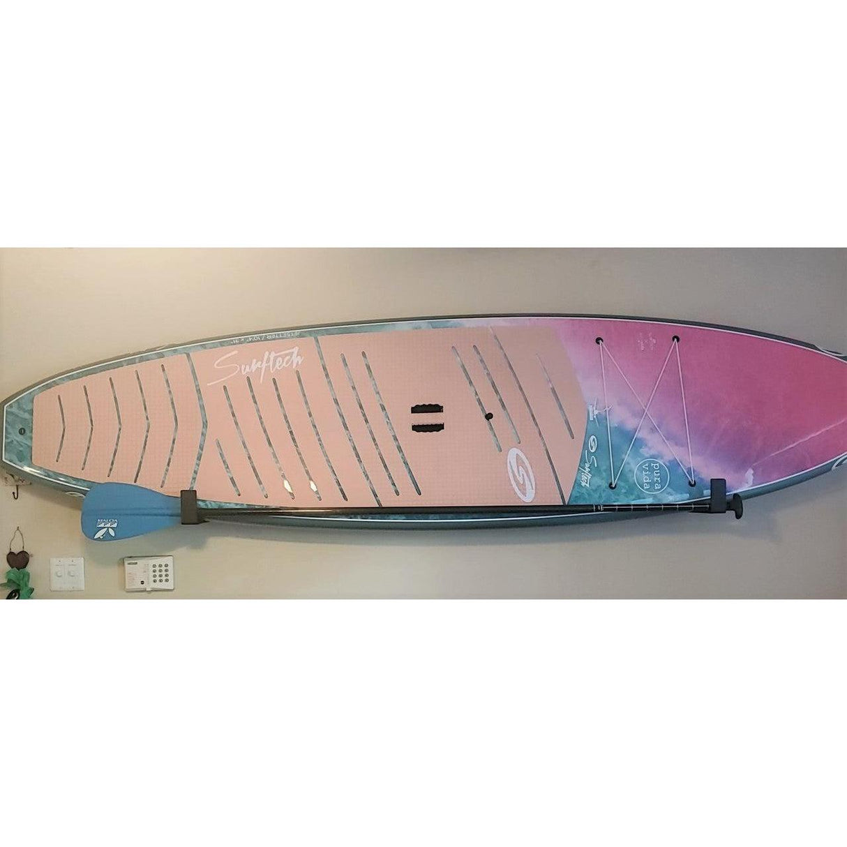 Drummond Minimalist SUP Display Rack | Holds 50 lbs-Wall Mounted-Grease Monkey Garage