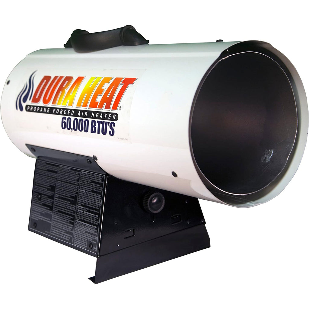 Dura Heat 60,000 BTU Auto Shut Off Portable Propane Heater for 1,500 Square Feet-*Home&Garden | Household Appliances | Climate Control Appliances | Patio Heaters-Grease Monkey Garage