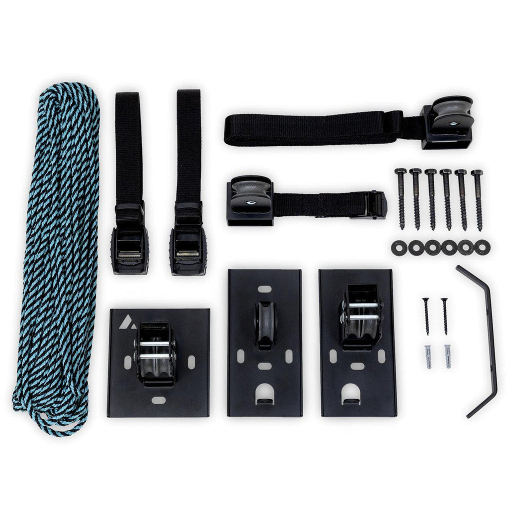 Elite Cargo Box Pulley Hoist System | Holds up to 150 lbs-Ceiling-Grease Monkey Garage