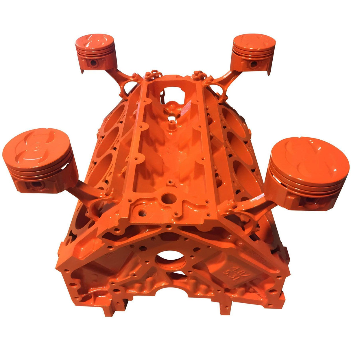 Engine Block Coffee Table – V8 (GM)-Engine Coffee Tables-Grease Monkey Garage