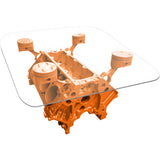 Engine Block Coffee Table – V8 (GM)-Engine Coffee Tables-Grease Monkey Garage