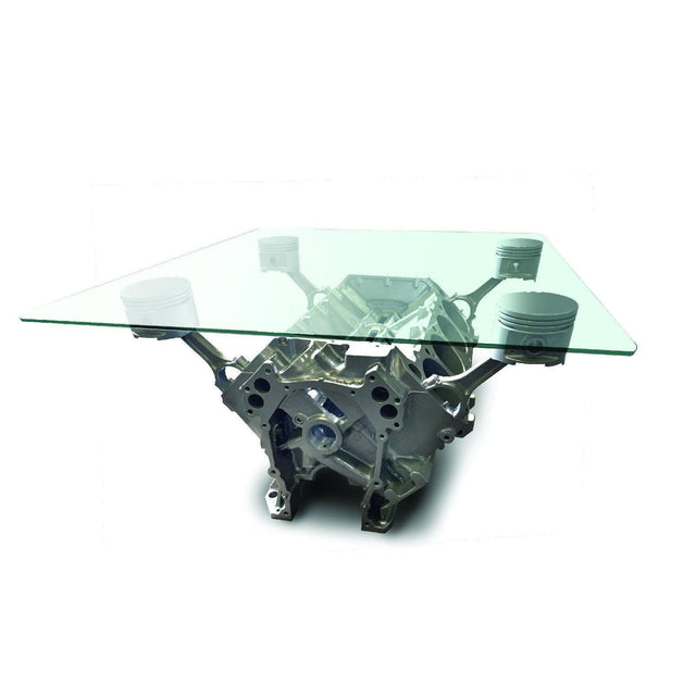 Engine Block Coffee Table – V8 (Mopar Big Block)-Engine Coffee Tables-Grease Monkey Garage